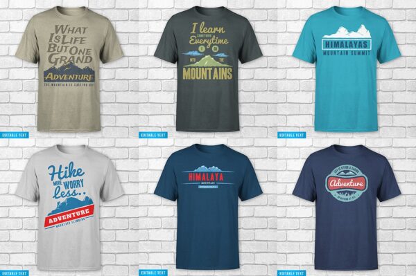 28 GB Premium T‑Shirt Design Bundle – PNG, AI, PSD & JPG with Commercial License - Image 2
